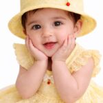 Nephar Baby Girl Floral Bucket Hat | Cute Decorative Sun Hat for Toddlers | Soft Lightweight Summer Cap | Outdoor Travel & Beach Hat for Kids