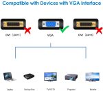 LS LAPSTER Quality Assured Male to Male VGA Cable 1.5 Meter, Support Monitor/PC/LCD/LED, Plasma, Projector, TFT (LST-VGACBLE-1.5M) - Image 3