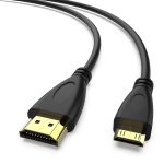 Mini HDMI To HDMI Cable (3 Meter) High Speed (NOT MICRO USB/MICRO HDMI) | Male To Male | Compatible For Monitor, Tablet, Laptop, Television (Black) - Image 6