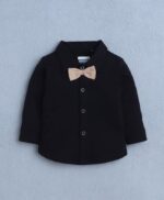 BUMZEE Boys Regular Fit Full Sleeves Collar Neck Cotton Formal Set - Image 2
