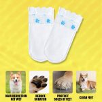 RvPaws Disposable Dog Boots for Paw Protection, 20 Pcs Pet Shoes with Adjustable Self-Adhesive Bandage, Dog Disposable Foot Covers for Outdoor & Indoor Walking (Suitable for Less 12Kg) - Image 8