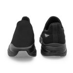 Red Tape Men's Walking Shoes Black Mesh TPU Round Toe Slipon - Image 4