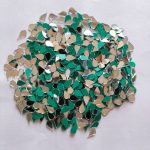 Mirror for Art and Craft Work, Lippan, Decoration, Jewellery Work, Craft Desiging Work in Saree, Blouse(Total-500 Pieces) 5 Pcs Button & Storage Box Free (Teardrop Shape-9mm)