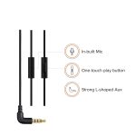 XIAOMI Wired in-Ear Earphones with Mic, Ultra Deep Bass & Metal Sound Chamber (Black) - Image 3