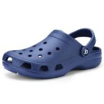DOCTOR EXTRA SOFT Men's Classic Casual Clogs/Sandals with Adjustable Back Strap for Adult | Comfortable & Light Weight | Stylish & Anti-Skid | Waterproof & Daily Mules for Gents & Boys D-501