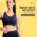 Boldfit Sports Bra for Women,Padded Gym Bra for Woman with Cross Back & Moisture-Wicking Fabric,Medium Support Workout Bra for Yoga, Running & Training,Stretchable Poly-Spandex Activewear - Image 6