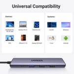 UGREEN Revodok USB C Hub 5 in 1 with 4K HDMI, 100W PD, 3×USB-A Data Ports | Aluminium Type C Adapter for PC Laptop Tablet Phone Compatible with MacBook, iPad, iPhone 17/16/15 Pro Max and More - Image 7