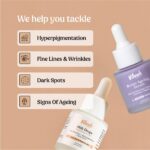 Vilvah Store AM PM Face Serum Combo | Milk Drops Serum and Better Ageing Serum | Skin Brightening, Even Skin Tone, Anti-Ageing, Wrinkle Repair | Rice Milk Extract and Blue Pea Flower | 20ml + 20ml - Image 3