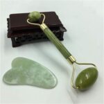 Ladista Facial Massager Jade Roller & Gua Sha Tool Natural Himalayan Stone for Face Neck Healing Skin Wrinkles & Serum Application - Image 5