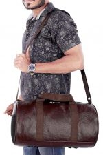 Premium Brown Leather Backpack Set, Durable Laptop & Travel Bags for Men and Women, Stylish Office, College & Casual Use, Multi-Compartment Design (Royal Infinity) - Image 6