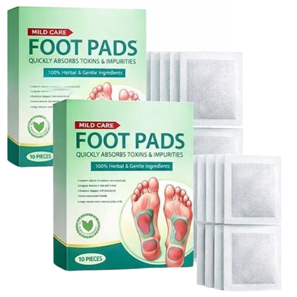 61OMYZISjtL._SL1000_.jpg Foot patch (pack of 2) Herbal And Gentle Ingredient Detox Foot Pads, Natural Ingredients for Sleep Aid, Pain Relief, Toxin Removal with Bamboo Vinegar and Acupoint Micro-Massage Technology - Image 1