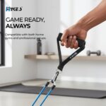 Hykes Heavyduty Exercise Handles Cable Machine Attachments Hand Grip Cable Multipurpose Pulldown Machine Attachment Gym Equipment Accessories for LAT Machines Handle - Image 2