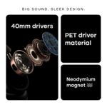 Noise Newly Launched Airwave Max XR Wireless Over-Ear Headphones with 120H Playtime, ANC, HFA Tech, Spatial Audio, Dual Pairing,BT V6.0(Pearl Beige) - Image 5