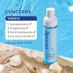 Moody 7D Hydro Burst Hydrating Face Mist & Essence Toner with Hyaluronic Acid Vitamin B5 & Rice Water for Hydrated & Plumped Skin | Face Mist for Soothing And Pore Tightening | Alcohol-Free Toner for Glowing Skin |100% Vegan | 72 Hour Hydration,110ml - Image 6