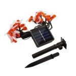 AERYS Solar String Lights Outdoor 21 Ft 30 LED Solar Bee String Lights with 8 Lighting Modes Bumble Bee Lights for Garden Yard Lawn Patio Party Grass Decor (Warm White) - Image 2