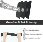 Pet Feeding Mat for Dogs & Cats | Super Absorbent Dog & Cat Food Water Bowl Mat | Quick Dry, Non-Slip, No-Stain Reusable Mat | Perfect for Messy Drinkers & Pet Accessories - Image 6