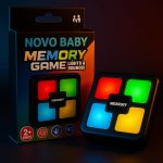 Novo Baby Electronic Memory Game with Lights & Sounds | Puzzle Game for Kids 7?10 Years | Mind & Brain Games for Kids | Kids Toys for 2?5 Years Boy & Girl | (Multi) - Image 9