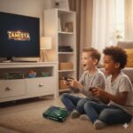 M8 Handheld Video Game Console | 400 Built-in Games | 2 Player Retro Game Stick | 1080p HD Plug & Play TV Game Console | Rechargeable Battery | Portable Gaming Device for Kids & Adults - Image 4