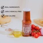 The Gourmet Jar Klassic Ketchup 225g| 100% Natural, No Preservatives, No Artificial Colors, No Artificial Flavouring agent | No Refined Sugar| Low Calorie| No-trans-fat| Healthy| Made with Fresh Tomatoes| Homemade taste| Fresh & Tangy | Healthy Ketchup | Pack of 1 - Image 6