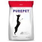 Purepet Adult Dry Dog Food 10kg | Meat & Rice Flavour | Promotes Health & Vitality | Immune Support | Healthy Digestion | Nutrient Rich