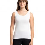 Jockey A113 Women Super Combed Cotton Rib Fabric Slim Fit Solid Tank Top