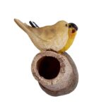 TIED RIBBONS Resin Action Birds On Tree Garden Decoration Items For Balcony Outdoor Lounge Figurines Statue(19 X 16 Cm,L X H),Multicolour - Image 4