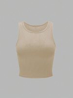 Toochki Tops for Women Crop Top for Women's Tank Activewear Tee Sports Western Casual Cotton Camisole Pack of 3 Combo - Image 4
