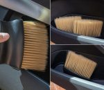 1 Pcs Car Cleaning Accessories Kit | Interior & Exterior Cleaning Brush for Dashboard, AC Vent, Laptop Keyboard | Multi-Purpose Car Care Kit for Car Interior (Car Brush) - Image 2