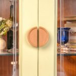 Indian-Shelf 1 Pair Semicircle Natural Wooden Drawer Pulls Unique Half Moon Cabinet Hardware Handles for Door Wardrobe Cupboard Dresser - Image 2
