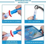 Toy Imagine 4-Pack Water Magic Coloring Books with Refillable Pens | Reusable No Mess Magic Reveal Activity Book for Kids | Educational Drawing Toy, Fine Motor Skills, Quick Dry Travel Friendly - Image 3