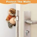 3D Panda Door Stopper Sticker (Pack of 2) – Cute Silicone Anti-Collision Wall Protector | Squishy Panda Belly Door & Car Bumper Guard | Table Edge Safety Protector - Image 4
