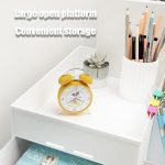 Desk Organizer Storage Box with Drawer | Multi-Compartment, For Office, Study & Makeup Storage, Stationery Holder, Cosmetic Organizer, Desktop Storage Rack - Image 9