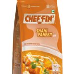 Cheffin' Shahi Paneer Masala, 285g | Chef Curated Gourmet Cooking Kit | Cooks 150-200g Paneer | Ready in 10 Min | 100% Natural, No Preservatives | Just Add Fresh Paneer |Serves 2-3