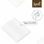 Jyoti 50 Pieces White Dust Free Rectangle Tailor's Chalk & Sewing Tailor Markers, Dressmaker Chalks, Perfect Markings on Fabrics/Clothes for Tailoring, Quilting, Crafts, and Sewing Supplies - Image 2