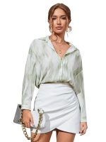 GRECIILOOKS Women's Oversized Shirt for Women`s | Korean Style Long Sleeve Oversized Button Down Shirts |Comfortable Rich Top for Office & Casual Outfits (Available in Plus Size)
