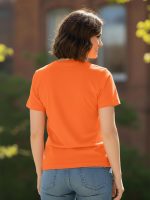 LEOTUDE Women Half Sleeve Loose Fit Cottonblend Multicolour Shirt Colorful - Image 5