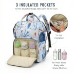 ShopyVid Babies Diaper Bag for Mothers | Maternity Bag for Travel | New Born Baby Diaper Bag for Mother, Multi Compartments, Insulated Bottle Pockets (Waterproof, 17 litres) - Image 4