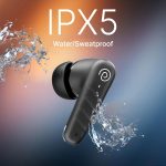 pTron Bassbuds Spark in-Ear TWS Earbuds with Stereo Sound, 40Hrs Playtime, Stereo Calls, Bluetooth V5.3 Headphones with Quick Pairing, Touch Control, Voice Assistant, Type C Charging & IPX5 (Black) - Image 7