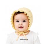 RiddhiInfotech Adjustable Tie Knot Hosiery Cotton Baby Cap for Newborn Boys & Girls | Soft Breathable Infant Head Cap | Skin-Friendly Cotton Baby Hat | 0–3 Months | Multicolour