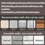 Self Adhesive Bathroom Shelf for Wall Shelf Organizer Wall Mounted Bathroom Shelves Rack Holder Stand for Bathroom Accessories Organiser Without Drill and with Drill - Pack of 2 - Image 6