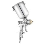 1/2 Pint 300ml HVLP Paint Spray Gun 1.2mm Nozzle (AM-02) | Gravity Feed Air Spray Gun for Car Painting, Wood, Furniture, Metal, Wall Paint, Automotive Touch-Up & DIY Painting