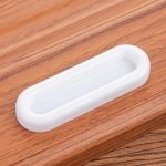 Self-Adhesive Handles for Sliding Windows and Doors 4-Pack Self-Stick Instant Pulls for Cabinets Drawers and Wardrobes Auxiliary Furniture Handles for Glass Tile and Wood Surfaces - Image 5