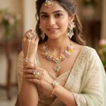 Floral Bridal Jewelry Set for Women | Yellow Flower Necklace Set with Earrings, Maang Tikka, Hathphool & Hand Accessories | Wedding, Mehndi & Haldi Jewellery(PACK OF 1)