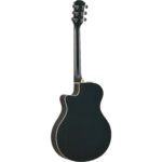 YAMAHA APX600 OBB Thin Body Mahogany Acoustic-Electric Guitar, Oriental Blue Burst - Image 2