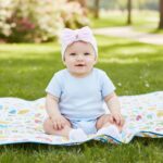 SNOWIE SOFT® 3pcs Baby Caps for Born 0-3 Months, Bow Knot Turban Baby Cap 6-12 Months Infant Caps for Babies, Ultra Soft New Born Hats Shower Gift for New Born Girl Boy - Image 7