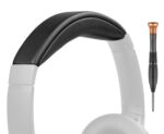 SOULWIT Headband Cover for Bose QuietComfort 25(QC25) Headphones, Replacement Headstrap Pad Repair Part - Black