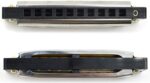 Juarez JRZ10HM Key C Diatonic Blues Harmonica 10 Hole 20 Tones with Case, Mouth Organ for Beginners, Students, Kids & Professionals, Silver - Image 7