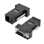 VGA to RJ45 Converter Adapter 15-Pin Male to RJ45 Female Extender Seamless Video Transmission CAT5/CAT6 Ethernet Cable, Plug & Play Compatible with LCD TV PC Projectors Laptops.(1 Pair) - Image 9