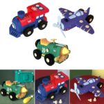 Vehicles Toy Poly Miniature Transport Educational Toy Steam Train|Toys & Hobbies | TV Movie & Character Toys - Image 7