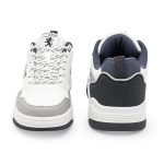 Red Tape Men's Sneakers Beige Green Pu Round Toe Lace-Up Responsive Sole - Image 4